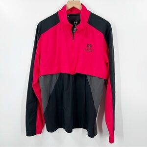 Under Armour Golf Storm Windstrike HZ Broadmoor Club Black Red